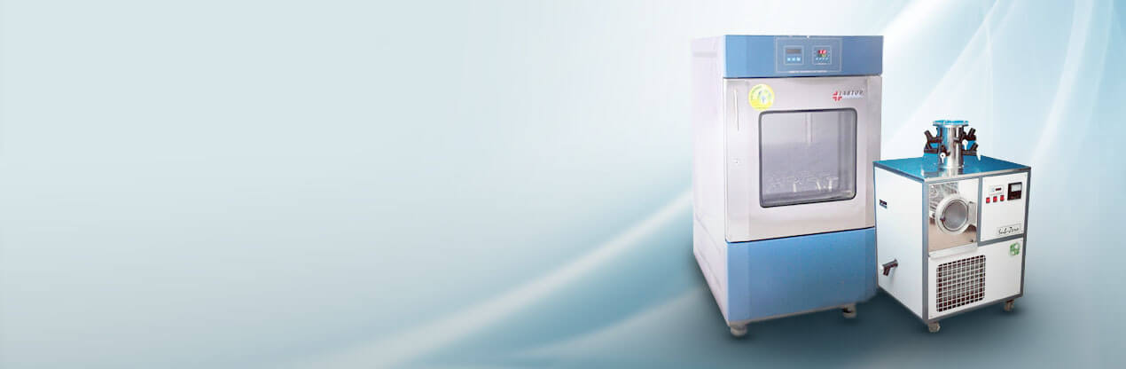 Incubator-shakers and Freeze Dryer Images